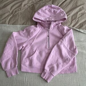 Lululemon oversized cropped scuba hoodie. Size xs/s colour: vitapink